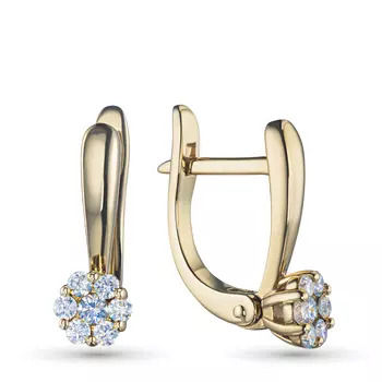 Серьги из желтого золота э0312сг04152800