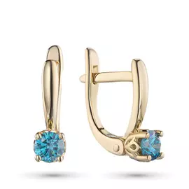 Серьги из желтого золота э0312сг04160900