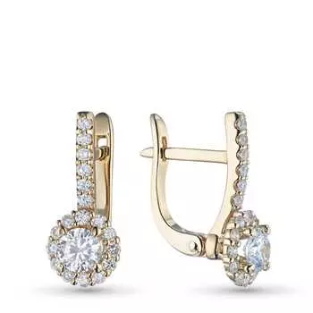 Серьги из желтого золота э0312сг06165200