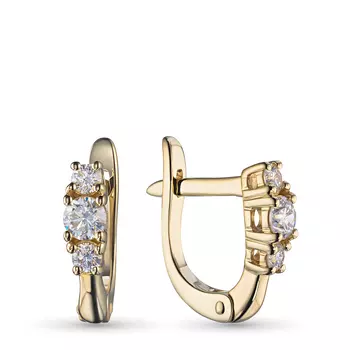 Серьги из желтого золота э0312сг07153700_white