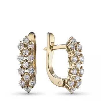 Серьги из желтого золота э0312сг08160900