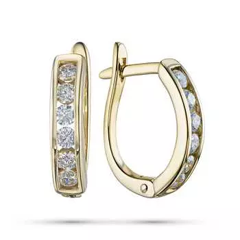 Серьги из желтого золота э0312сг08183900_white