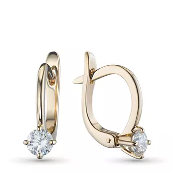 Серьги из желтого золота э0312сг08220751
