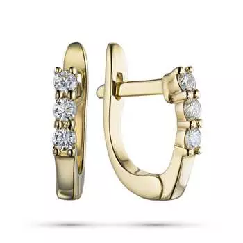 Серьги из желтого золота э0312сг09170500_white