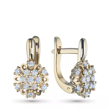 Серьги из желтого золота э0312сг10170800