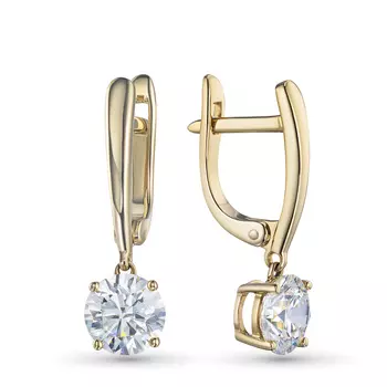 Серьги из желтого золота э0312сг12231172