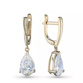 Серьги из желтого золота э0312сг12231177_white