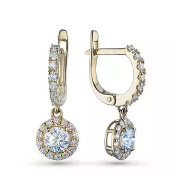 Серьги из желтого золота э0312сг12231252_white