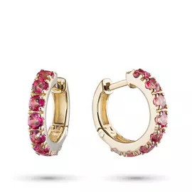 Серьги из желтого золота с топазом э0309сг06210454