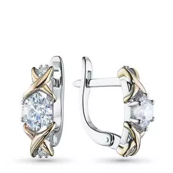 Серьги из золота э4812сг12231251_white