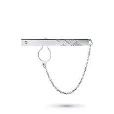 Зажим из серебра с бриллиантом э0601зж02184300