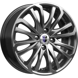 Диски R14 4x100 5,5J ET43 D60,1 K&amp;K Римэкс (КС583) Дарк платинум Оригинал