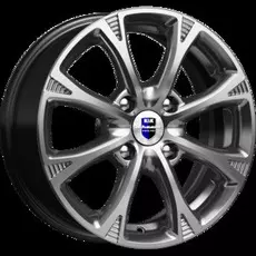 Диски R15 4x100 6,0J ET45 D56,6 K&amp;K Блюз (КС606) Дарк платинум Оригинал