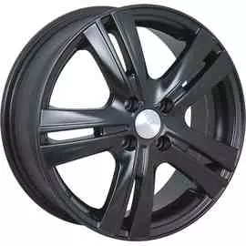 Диски R16 4x100 6J ET45 D60,1 Скад Багира Черный-бархат