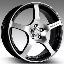 Диски R16 4x100 7,0J ET40 D67,1 Racing Wheels H-125 BK F/P