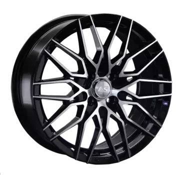 Диски R16 4x100 7J ET40 D60,1 LS Wheels 1263 BKF