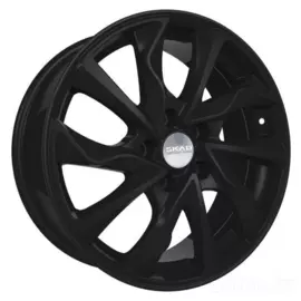 Диски R17 5x114,3 7,0J ET45 D67,1 Скад Марсель(Marseille) Чёрный бархат