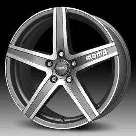 Диски R17 5x120 7,5J ET38 D74,1 Momo Hyperstar Matt Antrac,-Polished