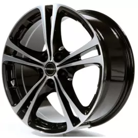 Диски R18 5x112 8,0J ET35 D72,5 Borbet XL Black Chrome Polished