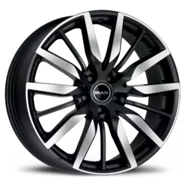 Диски R19 5x112 8J ET56 D66,6 MAK Barbury Ice Black