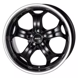 Диски R20 5x114,3 9,0J ET35 D76,1 Alutec Boost Diamond Black With Stainless Steel Lip