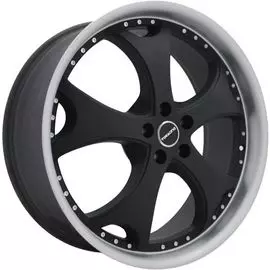 Диски R22 5x112 9J ET45 D66,6 TGRACING LZ219 MATT_BLACK_POL_LIP