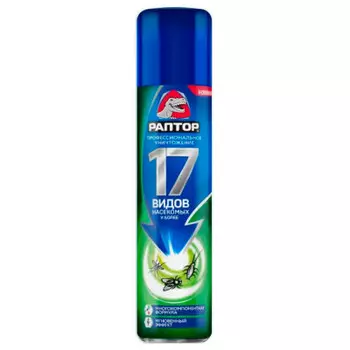 Аэрозоль раптор 275мл от 17 видов насекомых