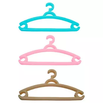 Акция 1+1 набор вешалок Европа для одежды 6 шт микс