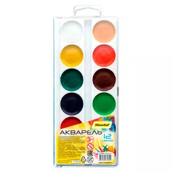Акварель 12 цв сильверхоф солнечная коллекция 10855
