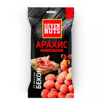 Арахис Seven nuts 50г бекон
