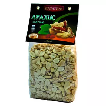 арахис вимпак 350г жареный соленый