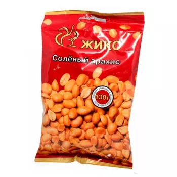 Арахис жико 130 г соленый обжаренный