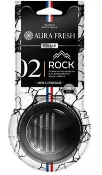 Ароматизатор aura фреш рок 02