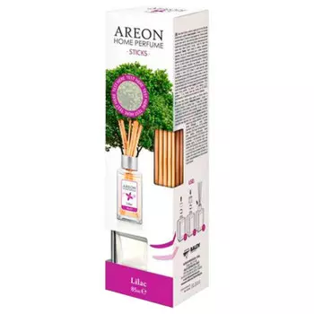Ароматизатор для дома и офиса AREON стикс 85мл сирень