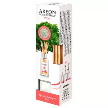 Ароматизатор 85 мл ареон хоум перфюм стикс весенний букет