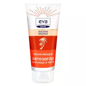 Автозагар для лица и тела ева сан 150 мл голден бронзе