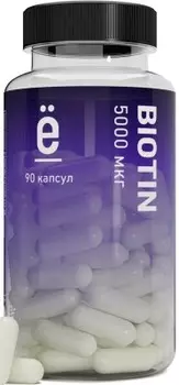 Бад биотин 5000 мкг 90 капсул