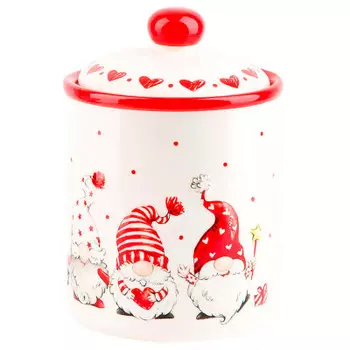 Банка 0.58 л доломит рельефная сказочные гномы п/у n2520900