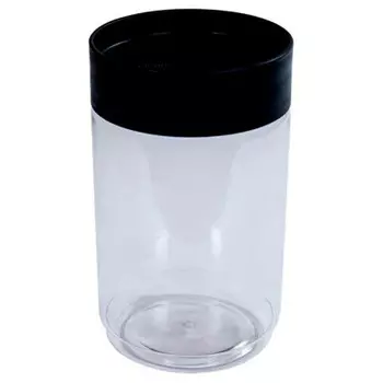 Банка д/хранения сыпучих продуктов 1 л паттерн графитовый