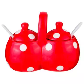 Банка для специй Арти-М 17*10*13см горошек 358-1312