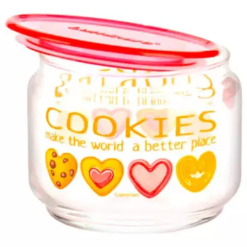 Банка для сыпучих продуктов 0,5л Luminarc Cookies Plano p7804
