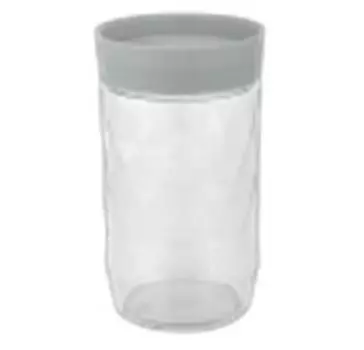 Банка пласт тим для сыпучих продуктов стокгольм 1 л серый шторм pt170210025