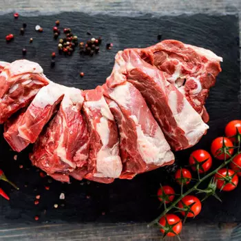 Баранина шея на кости, собственное производство