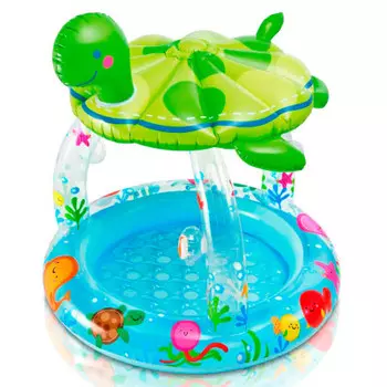 Бассейн Bestway 102*107см детский морская черепашка от 1-3 лет 885898