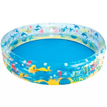 Бассейн надувной круглый подводный мир 3 кольца бествей 152*30 см 282 л 51004 b 14954