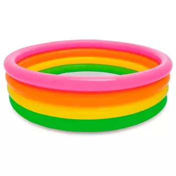 Бассейн интекс цветок 168*46 56441