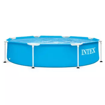 Бассейн интекс 244*51 см металлический каркасный от 6 лет 56283