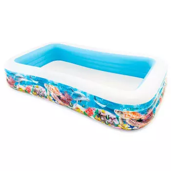 Бассейн Intex 305*183*56см семейный тропический риф 58485