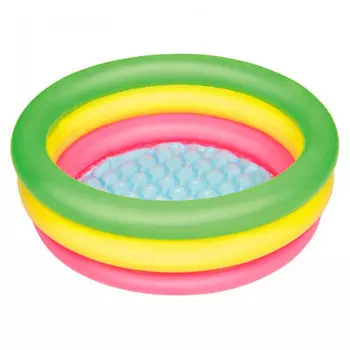Бассейн надувной 70*24 см бествей надувное дно от 2-х лет 51128 1228927
