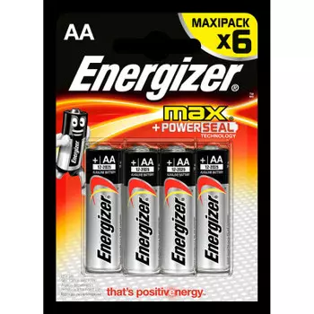 Батарейка энерджайзер aa 6 шт